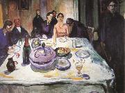 Edvard Munch Wedding oil